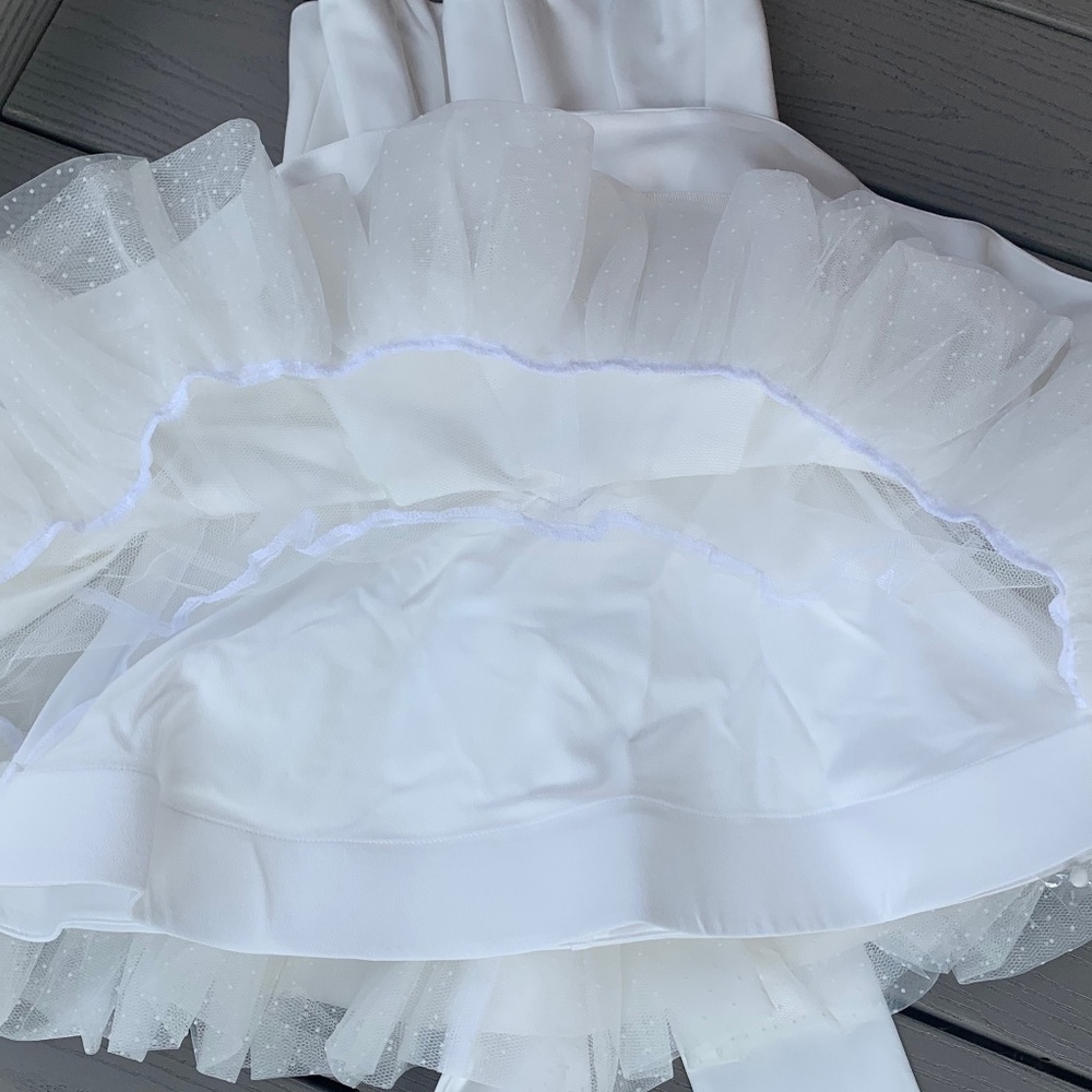 House of CB Noele Bow Strapless Satin Minidress - Picture 5 of 14